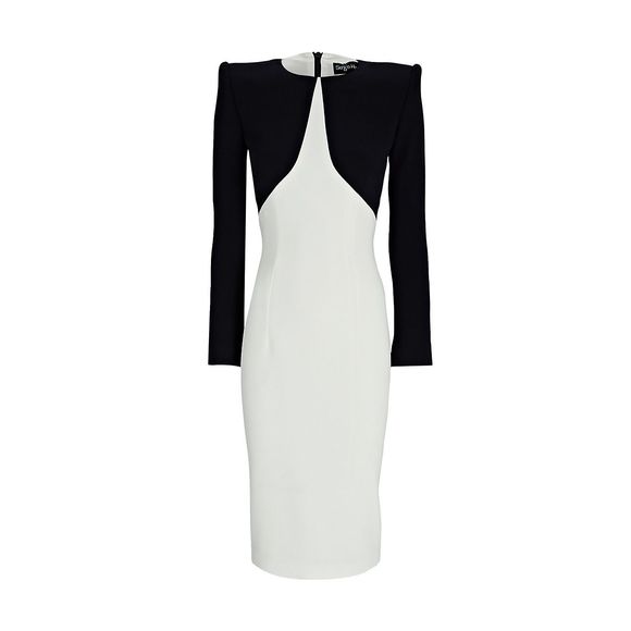 Sergio Hudson Spectator Colorblocked Dress - Picture 1 of 10